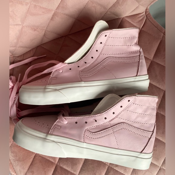 New Vans Sk8- Hi Pink White Sole Men’s Size 6.5 Women’s Size 8 NWT New with Tag - Picture 6 of 16